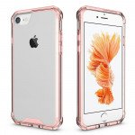 Wholesale iPhone 7 Plus Air Hybrid Clear Case (Rose Gold)